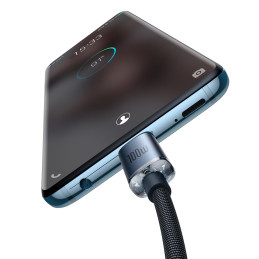 Baseus CAJY000701 USB-C – USB-C PD laidas 100W 5A 480Mb/ s 2m – juodas