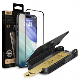 ESR UltraFit Armorite Pro grūdintas stiklas iPhone 17 Pro Max - skaidrus