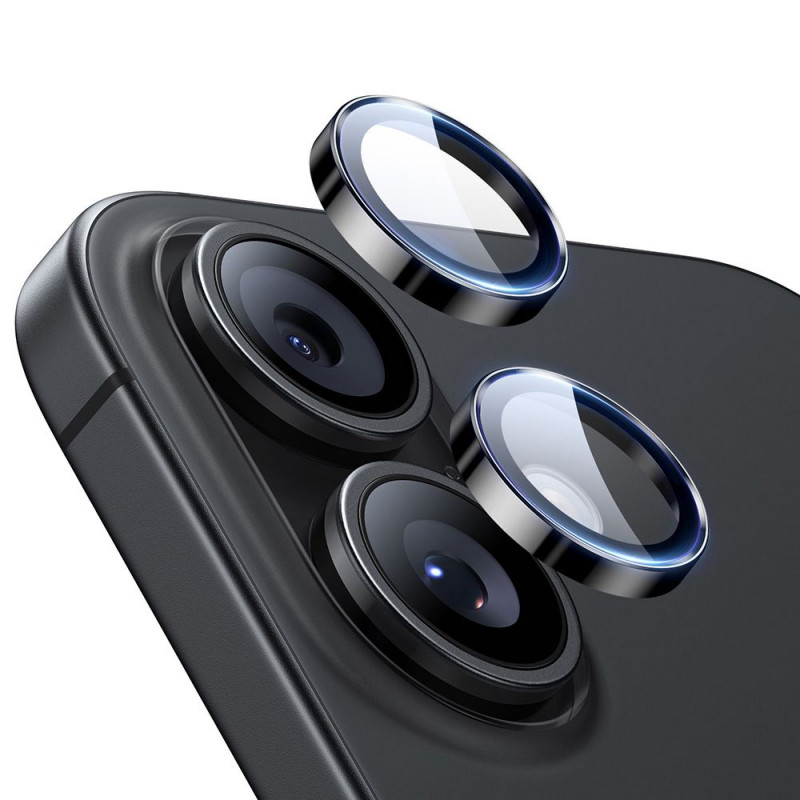 ESR „Armorite“ kameros dėklas, skirtas „iPhone 16 / 16 Plus / 17“ – juodas