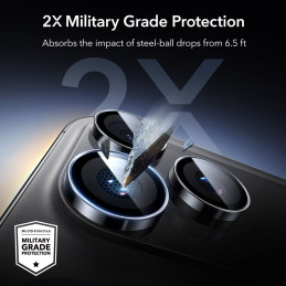 ESR „Armorite“ kameros apsauga, skirta „iPhone 14 Pro / Pro Max / 15 Pro / Pro Max / 16 Pro / Pro Max / 17 Pro / Pro Max...