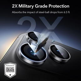 ESR „Armorite“ kameros apsauga, skirta „iPhone 14 Pro / Pro Max / 15 Pro / Pro Max / 16 Pro / Pro Max / 17 Pro / Pro Max...
