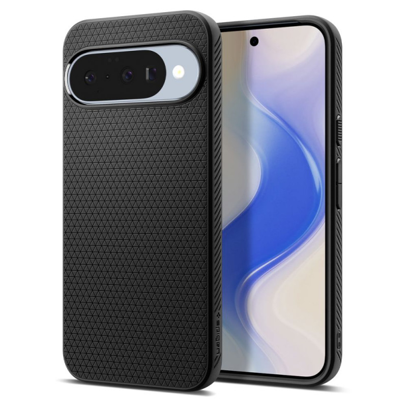 „Spigen Liquid Air“ dėklas, skirtas „Google Pixel 10 / 10 Pro“ – matinės juodos spalvos