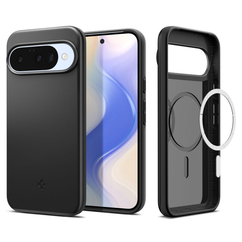 „Spigen Thin Fit Mag MagSafe“ dėklas, skirtas „Google Pixel 10 / 10 Pro“ – juodas