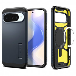 „Spigen Tough Armor Mag MagSafe“ dėklas, skirtas „Google Pixel 10 / 10 Pro“ – grafito spalvos