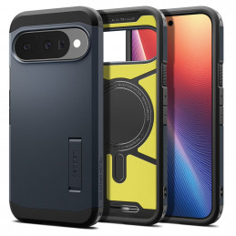 „Spigen Tough Armor Mag MagSafe“ dėklas, skirtas „Google Pixel 10 / 10 Pro“ – grafito spalvos