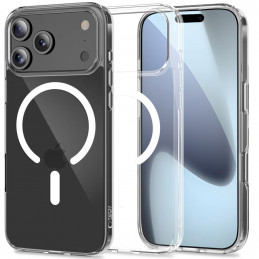 „Tech-Protect FlexAir Hybrid MagSafe“ dėklas, skirtas „iPhone 17 Pro Max“ – skaidrus