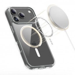 „Tech-Protect FlexAir Hybrid MagSafe“ dėklas, skirtas „iPhone 17 Pro Max“ – skaidrus