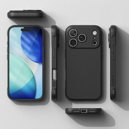 „Ringke Onyx“ magnetinis „MagSafe“ dėklas, skirtas „iPhone 17 Pro Max“ – juodas