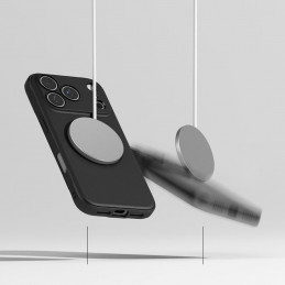 „Ringke Onyx“ magnetinis „MagSafe“ dėklas, skirtas „iPhone 17 Pro Max“ – juodas