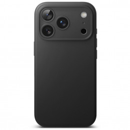 „Ringke“ silikoninis magnetinis „MagSafe“ dėklas, skirtas „iPhone 17 Pro Max“ – juodas