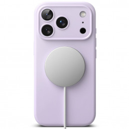 „Ringke“ silikoninis magnetinis „MagSafe“ dėklas, skirtas „iPhone 17 Pro“ – violetinis