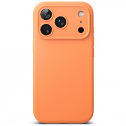 „Ringke“ silikoninis magnetinis „MagSafe“ dėklas, skirtas „iPhone 17 Pro“ – oranžinis
