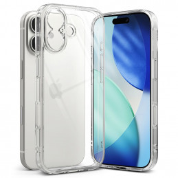 „Ringke Fusion“ iPhone 17 dėklas – skaidrus