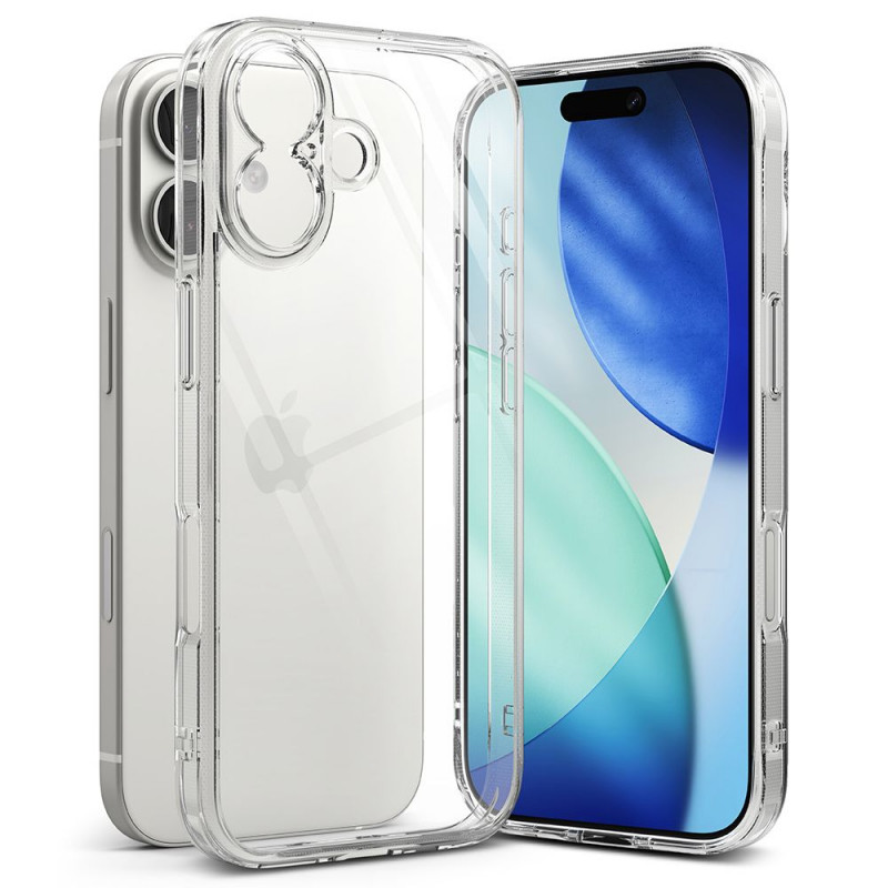 „Ringke Fusion“ iPhone 17 dėklas – skaidrus