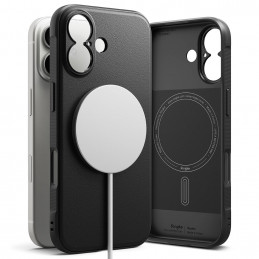 „Ringke Onyx“ magnetinis „MagSafe“ dėklas, skirtas „iPhone 17“ – juodas