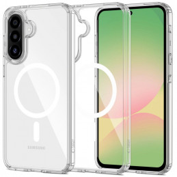 „Tech-Protect FlexAir Hybrid MagSafe“ dėklas, skirtas „Samsung Galaxy A17 4G / 5G“ – skaidrus