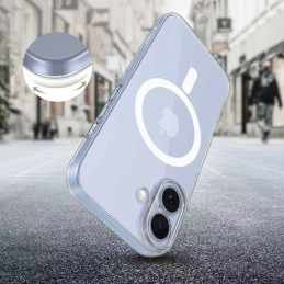 „Tech-Protect FlexAir MagSafe“ dėklas, skirtas „iPhone 17“ – skaidrus