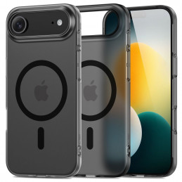 „Tech-Protect MagFlex MagSafe“ dėklas, skirtas „iPhone 17 Air“ – matinės juodos spalvos