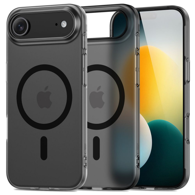 „Tech-Protect MagFlex MagSafe“ dėklas, skirtas „iPhone 17 Air“ – matinės juodos spalvos