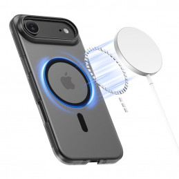„Tech-Protect MagFlex MagSafe“ dėklas, skirtas „iPhone 17 Air“ – matinės juodos spalvos