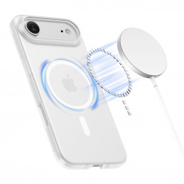 „Tech-Protect MagFlex MagSafe“ dėklas, skirtas „iPhone 17 Air“ – skaidrus matinis