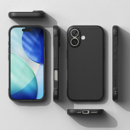 „Ringke Onyx“ iPhone 17 dėklas – juodas