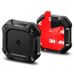 „Spigen Tough Armor“ dėklas, skirtas „AirTag 1/ 2“ – juodas