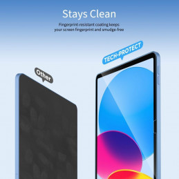 „Tech-Protect Glass Fit+“ grūdinto stiklo pakuotė, skirta „Samsung Galaxy Tab S10 Lite 10.9 X400 / X406B“ – skaidri.