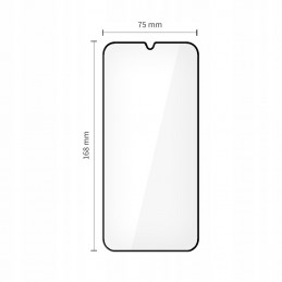 „Tech-Protect Glass Fit+“ grūdinto stiklo paketas, skirtas „Xiaomi Poco M7“ - juodas
