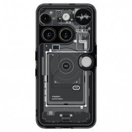 „Spigen Ultra Hybrid“ dėklas, skirtas „Nothing Phone 3 Zero One“ – skaidrus