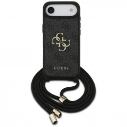 „Guess 4G Big Logo“ laido formos per petį dėklas, skirtas „iPhone Air“ – juodas