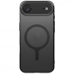 UNIQ Airsuit iPhone 17 Air Magclick įkrovimo dėklas – juodas