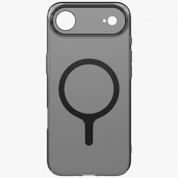 UNIQ Airsuit iPhone 17 Air Magclick įkrovimo dėklas – juodas