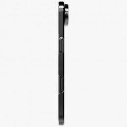 UNIQ Airsuit iPhone 17 Air Magclick įkrovimo dėklas – juodas