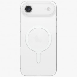UNIQ Airsuit dėklas, skirtas iPhone 17 Air Magclick įkrovimui – skaidrus