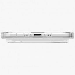 UNIQ Airsuit dėklas, skirtas iPhone 17 Air Magclick įkrovimui – skaidrus
