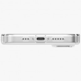 UNIQ Airsuit iPhone 17 Magclick įkrovimo dėklas – permatomas