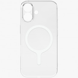 UNIQ Airsuit iPhone 17 Magclick įkrovimo dėklas – permatomas