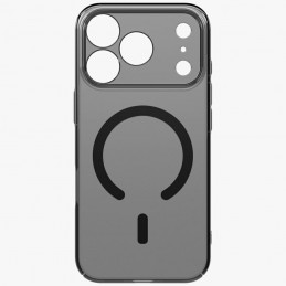 UNIQ Airsuit Magclick įkrovimo dėklas, skirtas iPhone 17 Pro – juodas