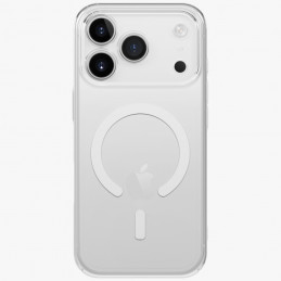 UNIQ Airsuit Magclick įkrovimo dėklas, skirtas iPhone 17 Pro – permatomas