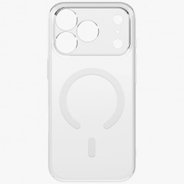 UNIQ Airsuit Magclick įkrovimo dėklas, skirtas iPhone 17 Pro – permatomas