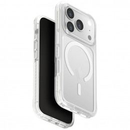 UNIQ Combat Magclick įkrovimo dėklas, skirtas iPhone 17 Pro – baltas