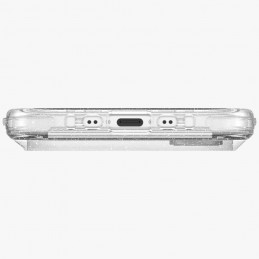 UNIQ LifePro Xtreme Magclick įkrovimo dėklas, skirtas iPhone 17 Air – skaidrus su blizgučiais