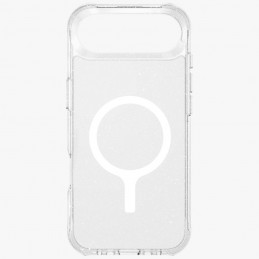 UNIQ LifePro Xtreme Magclick įkrovimo dėklas, skirtas iPhone 17 Air – skaidrus su blizgučiais