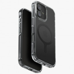 UNIQ LifePro Xtreme Magclick įkrovimo dėklas, skirtas iPhone 17 (juodas)