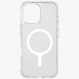 UNIQ LifePro Xtreme Magclick įkrovimo dėklas, skirtas iPhone 17 – skaidrus ir blizgantis
