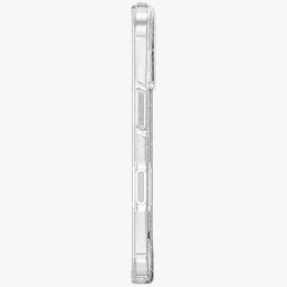 UNIQ LifePro Xtreme Magclick įkrovimo dėklas, skirtas iPhone 17 – skaidrus ir blizgantis