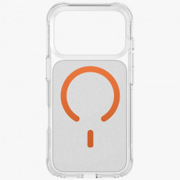 UNIQ LifePro Xtreme Magclick įkrovimo dėklas, skirtas iPhone 17 Pro – oranžinis