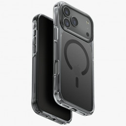 UNIQ LifePro Xtreme Magclick įkrovimo dėklas, skirtas iPhone 17 Pro Max - juodas