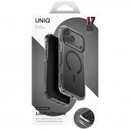 UNIQ LifePro Xtreme Magclick įkrovimo dėklas, skirtas iPhone 17 Pro Max - juodas